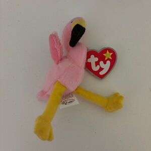 Splits Flamingo Ty Beanie Baby